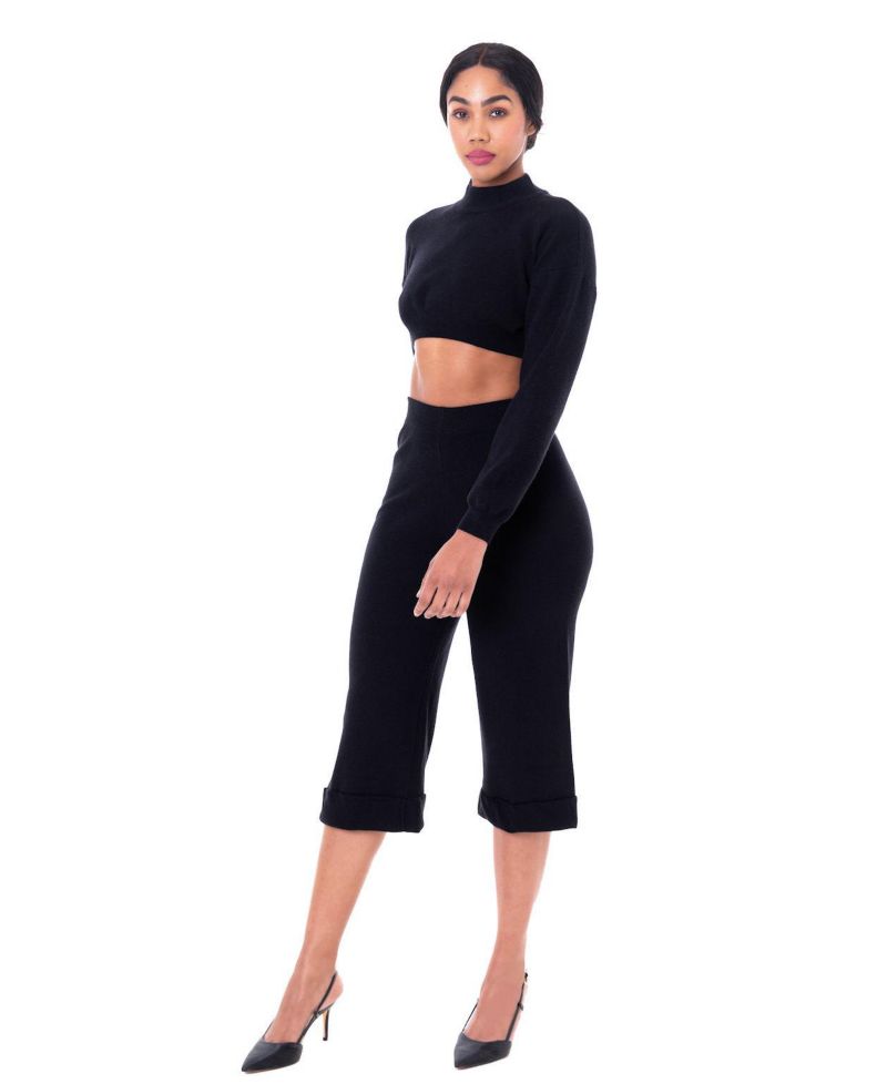 Women's Charlie Micro Crop Sweater