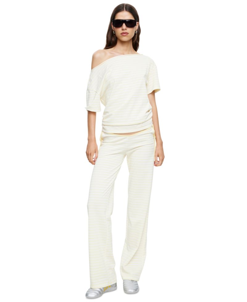Women's Bloom Low-Rise Waist Tie Pants