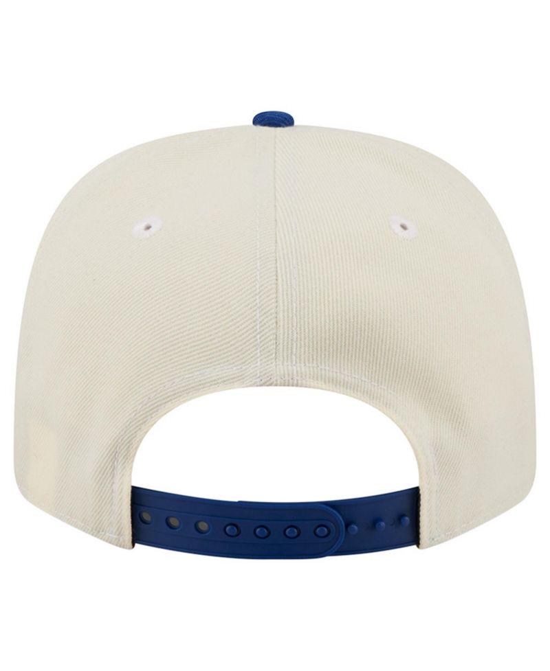 Men's White/Royal Kansas Jayhawks America's 250th 9SEVENTY Adjustable Hat