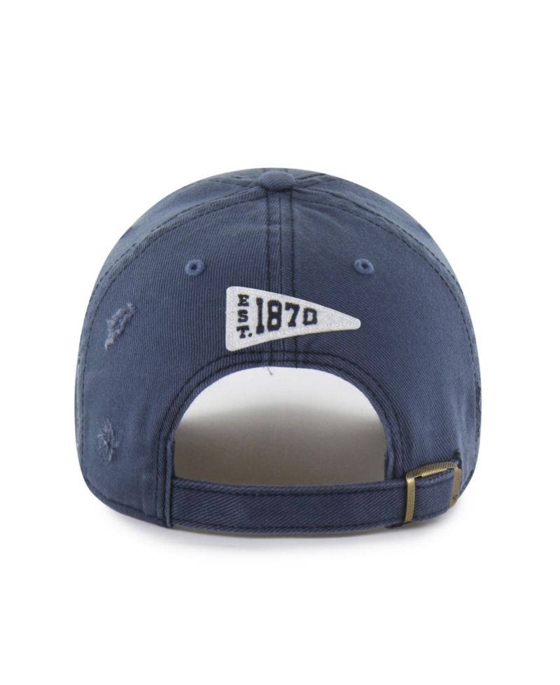 Men's and Women's '47 Navy Syracuse Orange Well-Worn Seymore Clean Up Adjustable Hat