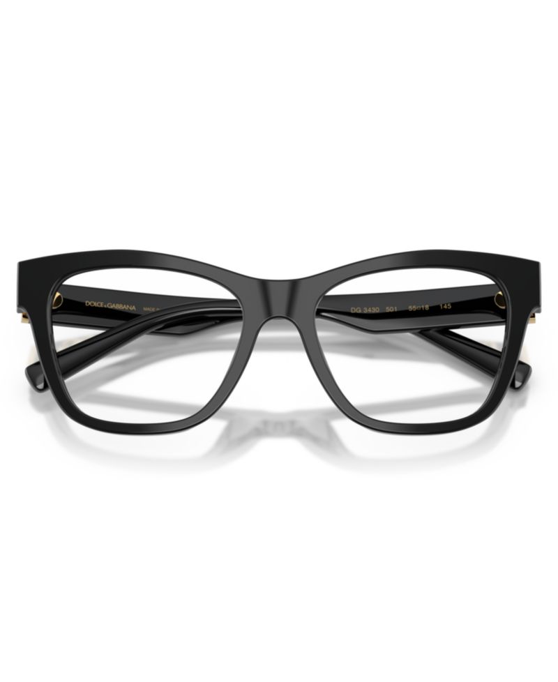 Woman Square Plastic DG3430 Eyeglasses