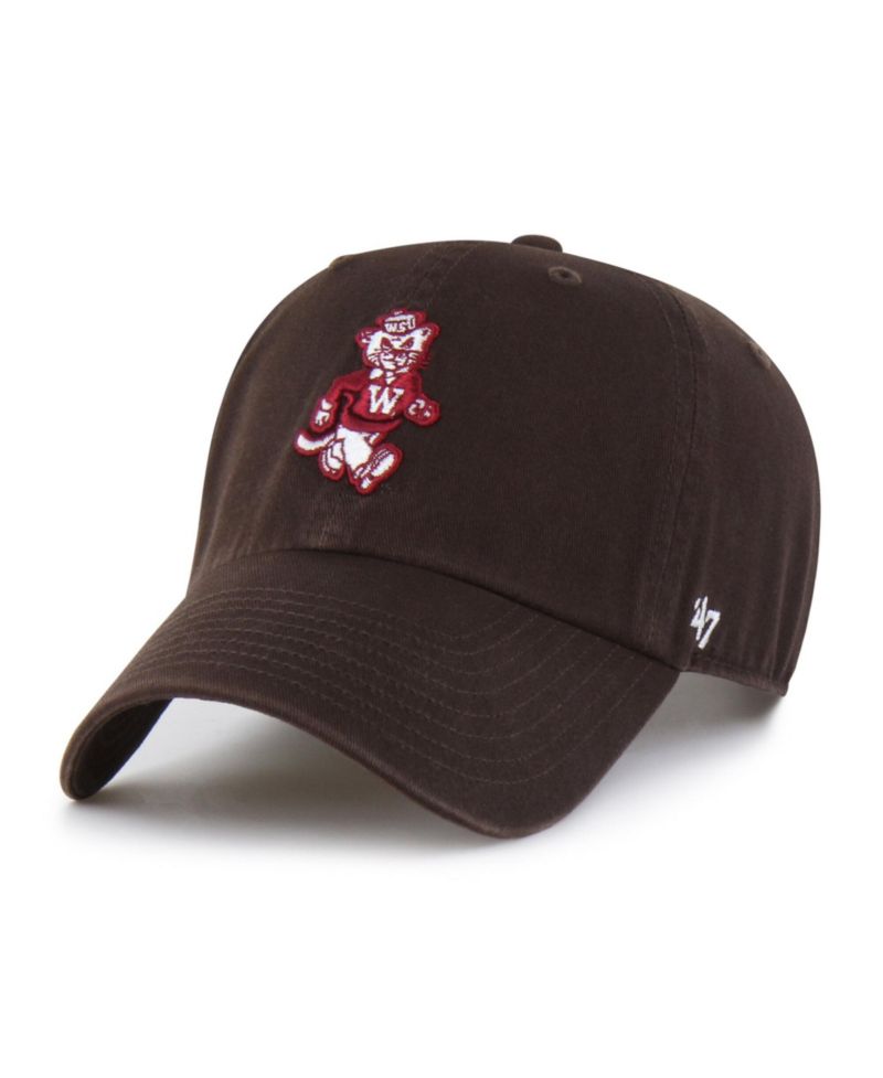 Men's '47 Brown Washington State Cougars Vault Clean Up Adjustable Hat