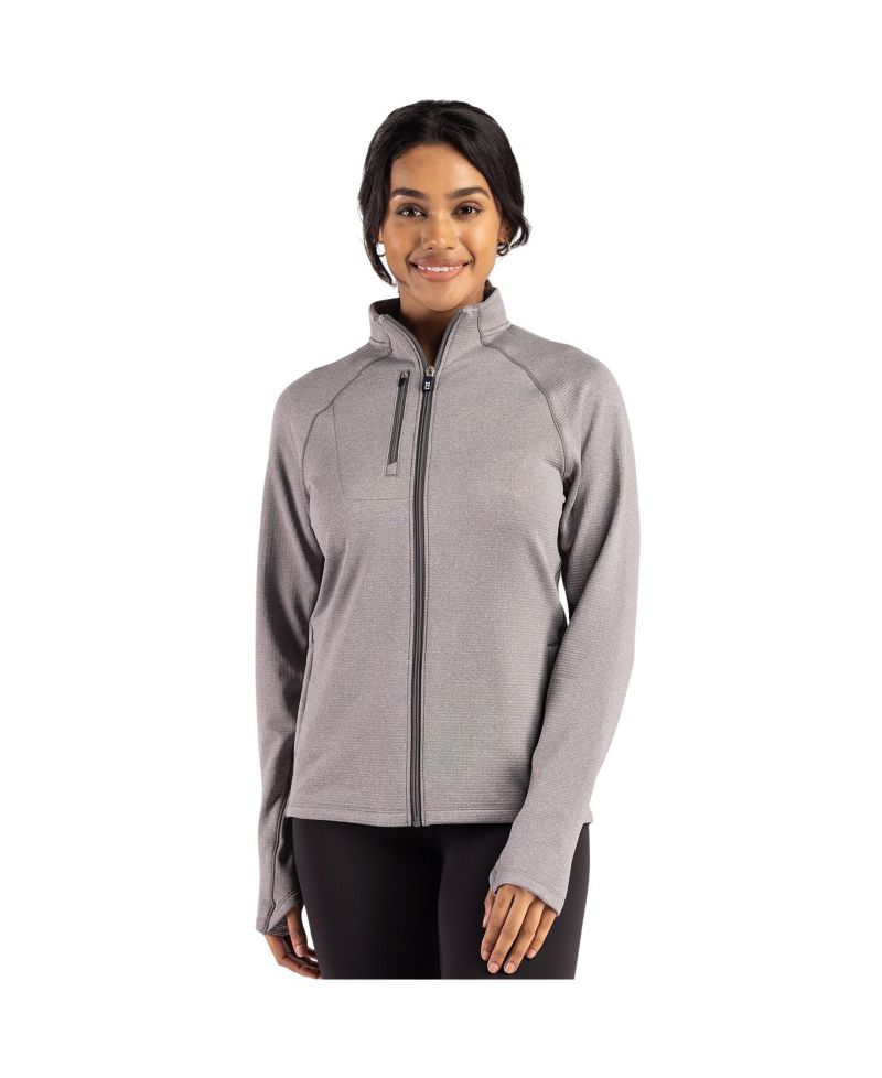 Women's Cutter and Buck Peshastin Fleece Recycled Full Zip Jacket