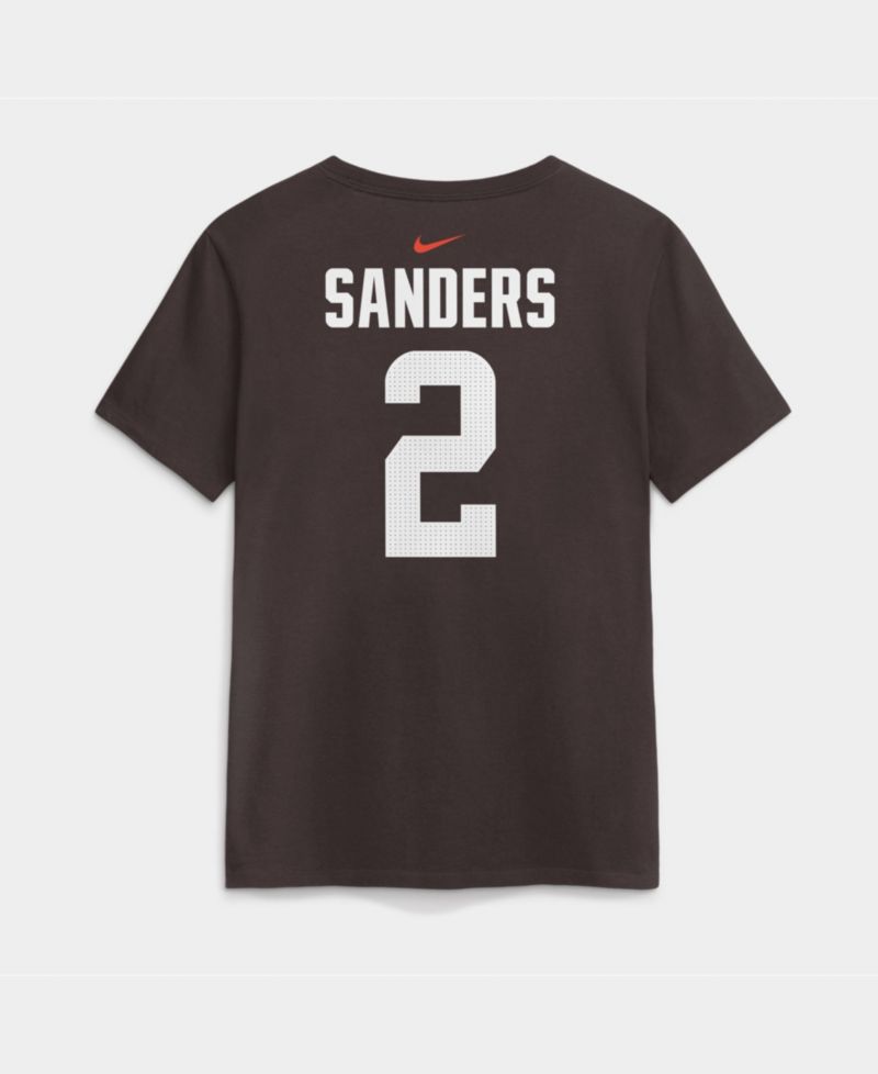 Women's Cleveland Browns Shedeur Sanders T-Shirt