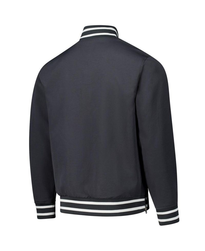 Men's Anthracite Minnesota Golden Gophers Full-Zip Bomber Jacket