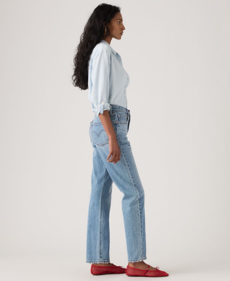 Trendy Plus Size 501 Original-Fit Straight-Leg Jeans