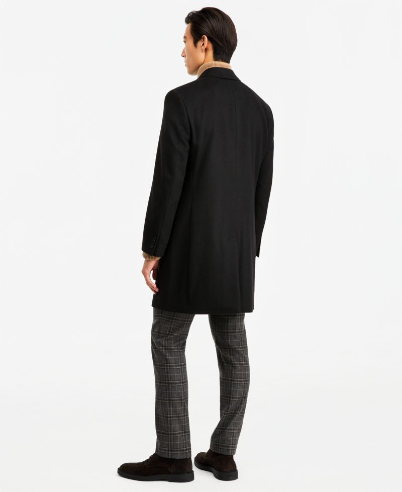 Men's Classic-Fit Camber Wool Overcoat
