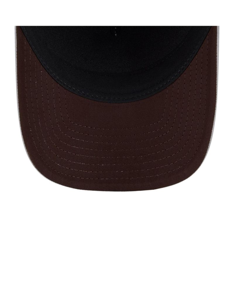 Men's Gray San Diego Padres Micro Logo 9FORTY M-Crown A-Frame Adjustable Hat