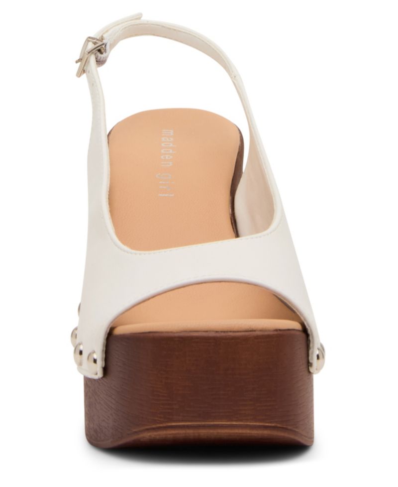 Women's Xanadu Wooden Platform Slingback Pumps