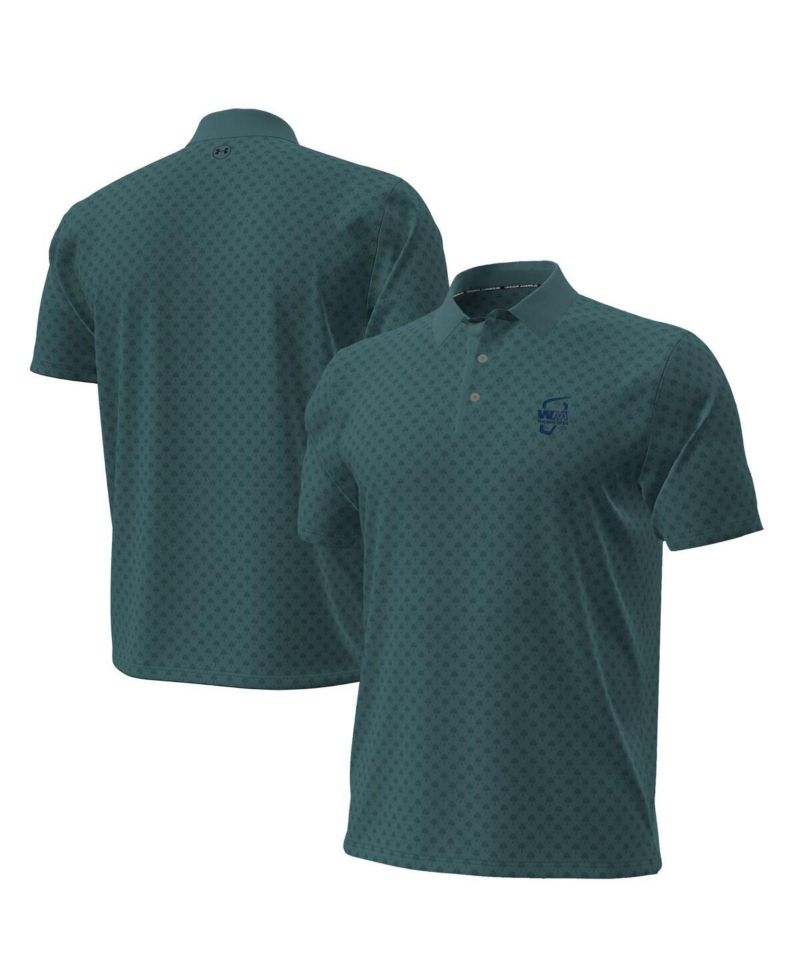 Men's Green WM Phoenix Open ArmourDry Palm Icon Polo Shirt