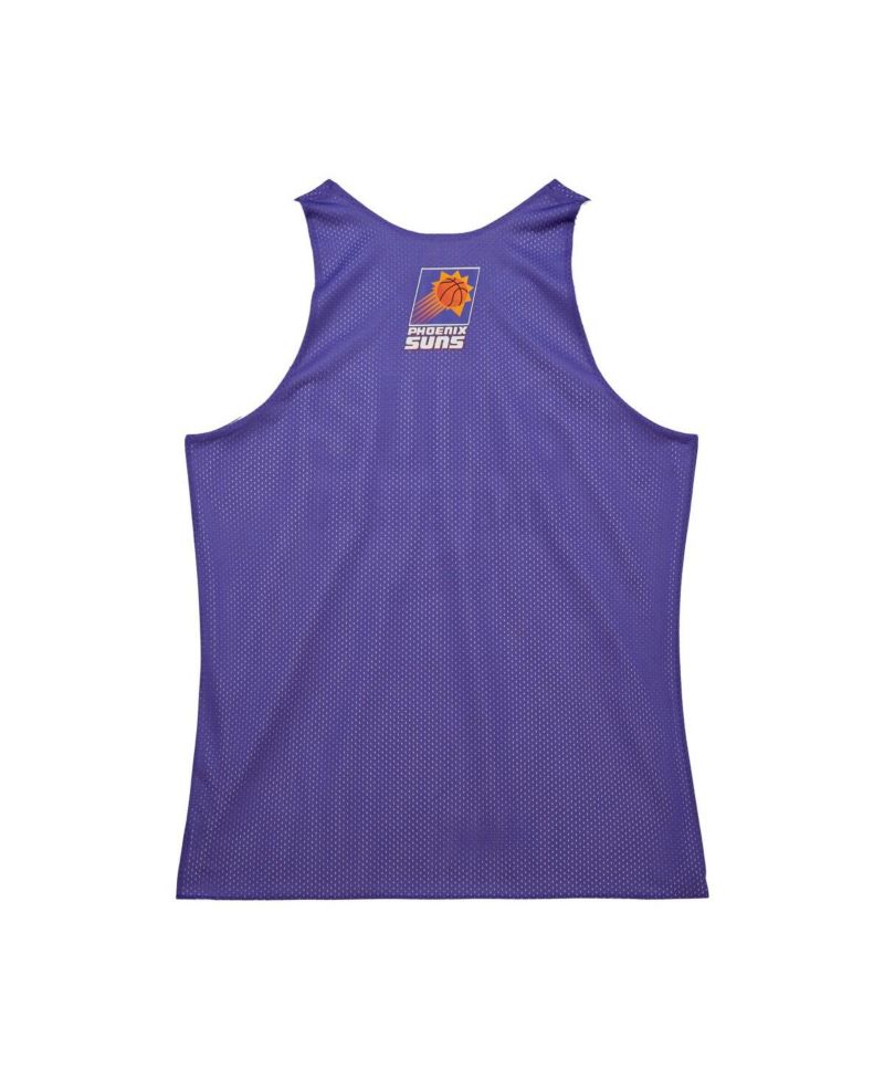 Men's Purple/White Phoenix Suns Hardwood Classics Reversible Mesh Practice Jersey