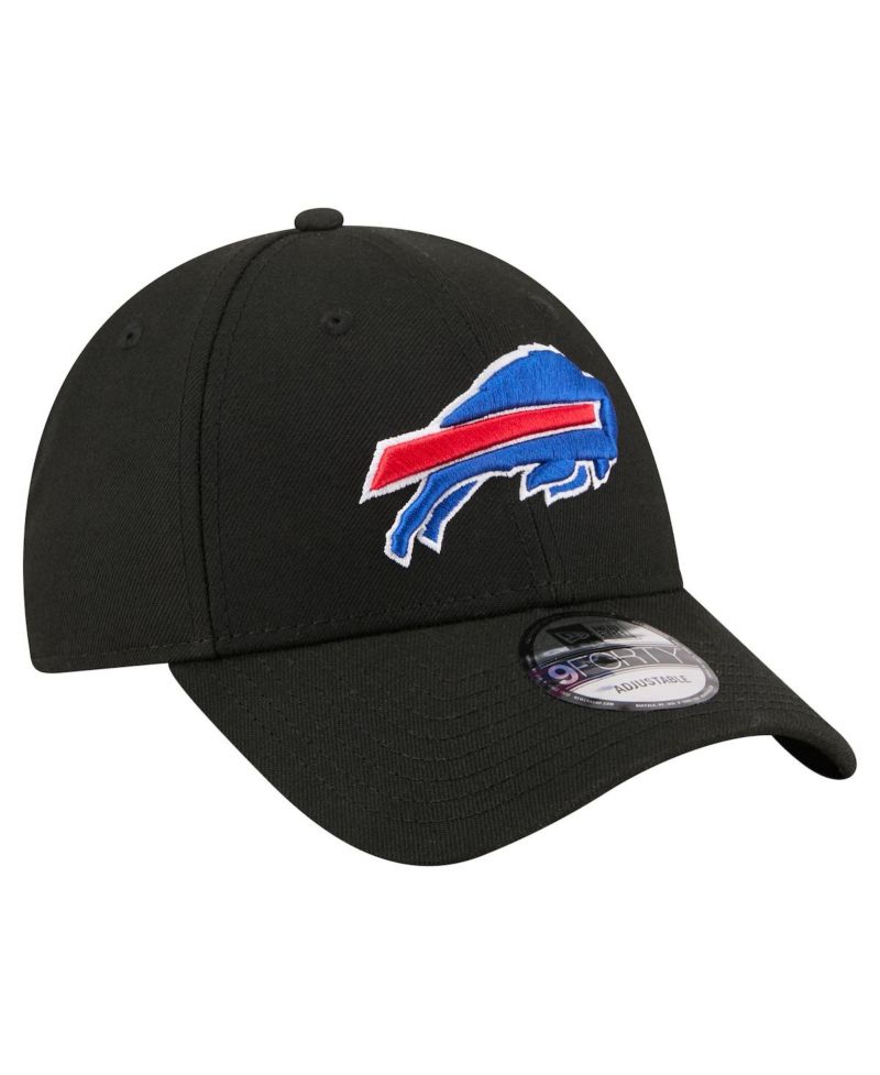 Men's Black Buffalo Bills Core Team 9FORTY Adjustable Hat