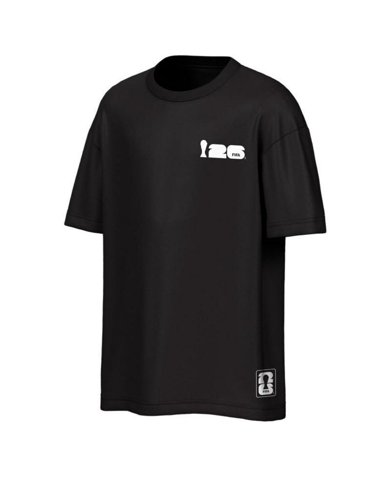 Men's Black France National Team FIFA World Cup 2026 Rally Oversized 2-Hit T-Shirt