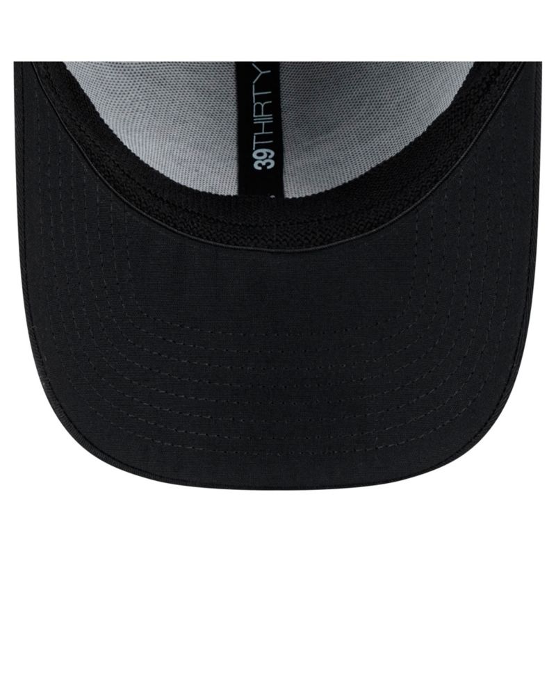 Men's Black Philadelphia Eagles Main Neo 39THIRTY Flex Hat