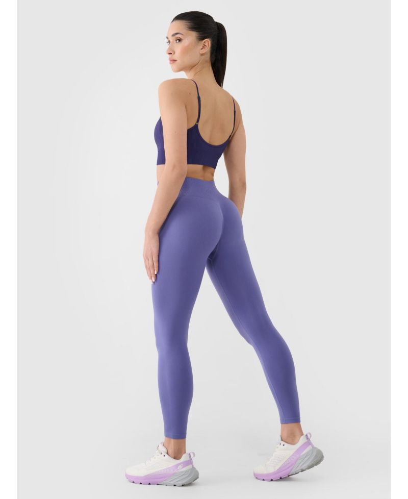 Women's Seamless High-Waist Training Leggings with Push-Up Effect