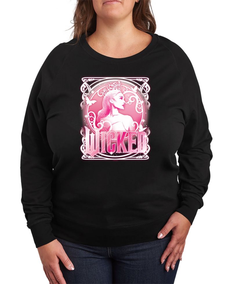 Plus Size Wicked Glinda Graphic Pullover T-Shirt