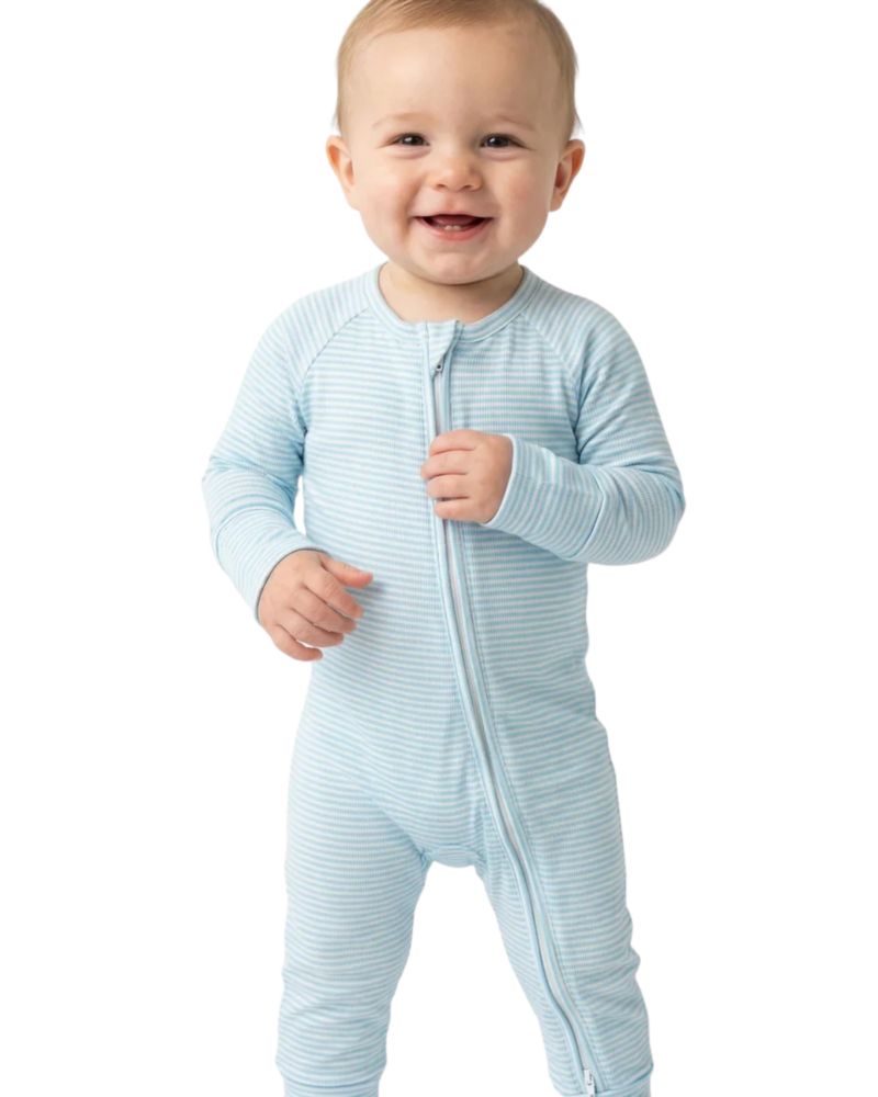 Baby Boys Seaside Stripe Bamboo Sleeper