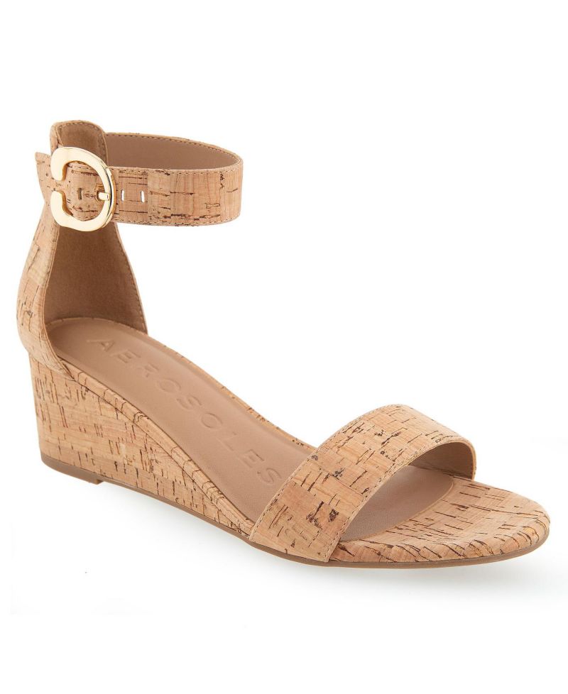 Women's Willis Buckle Strap Wedge Sandals