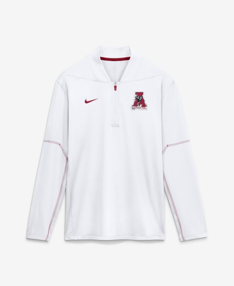 Men's Alabama Crimson Tide Sideline Half-Zip Midweight Pullover