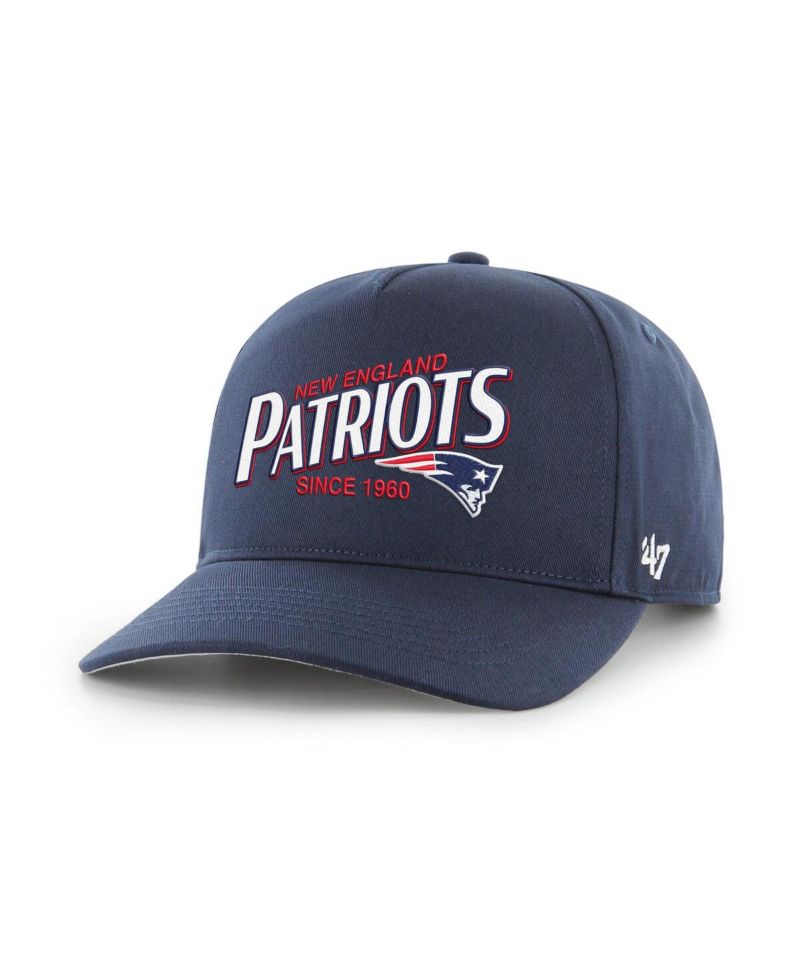 Men's Navy New England Patriots Region Adjustable Hitch Hat