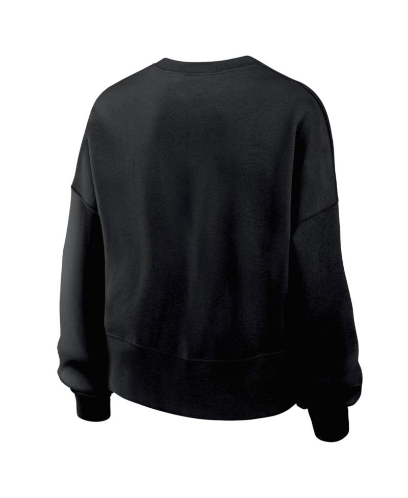 Women's Black Army Black Knights Phoenix Fleece Pullover Sweatshirt