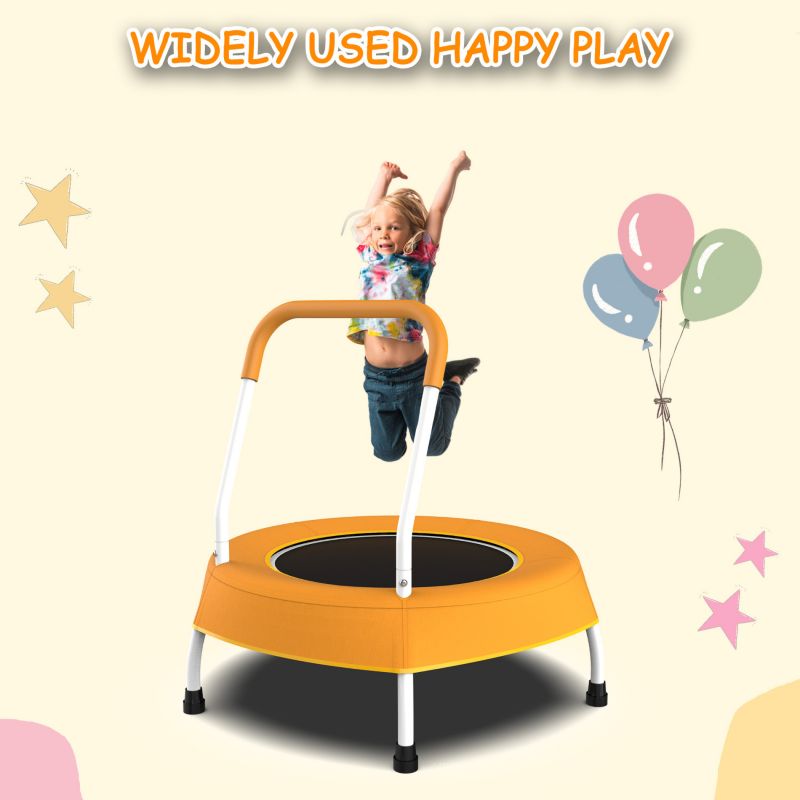 Streamdale Toddler Trampoline with Handle for Ages 1+
