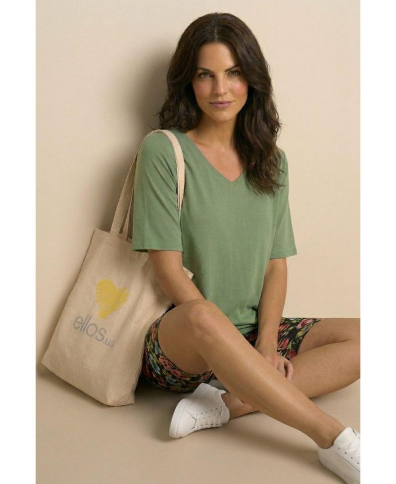 Women's V-Neck A-Line Tunic