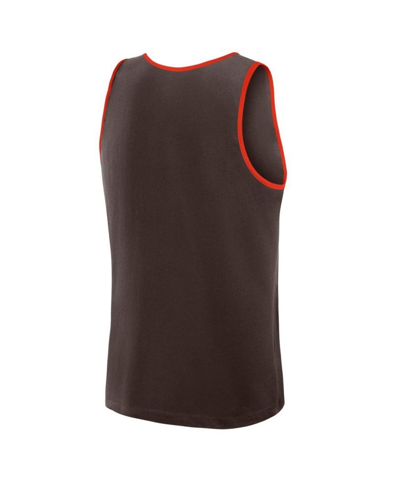 Men's Brown Cleveland Browns Unmatched Success Tank Top
