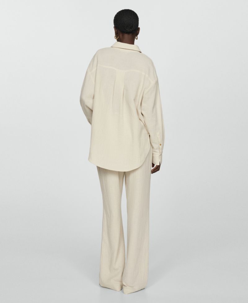 Women's Chest Pocket Cotton Shirt