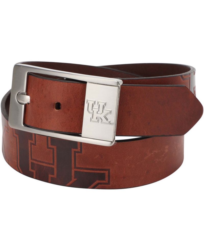 Kentucky Wildcats Brandish Leather Belt - Brown