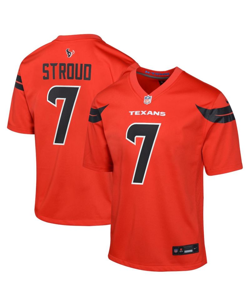 Big Boys and Girls C.J. Stroud Houston Texans Alternate Game Jersey