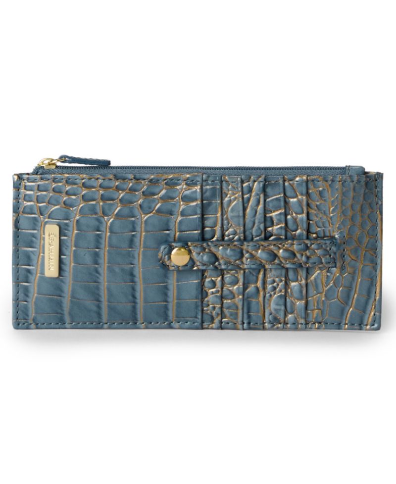 Credit Card Melbourne Embossed Leather Wallet