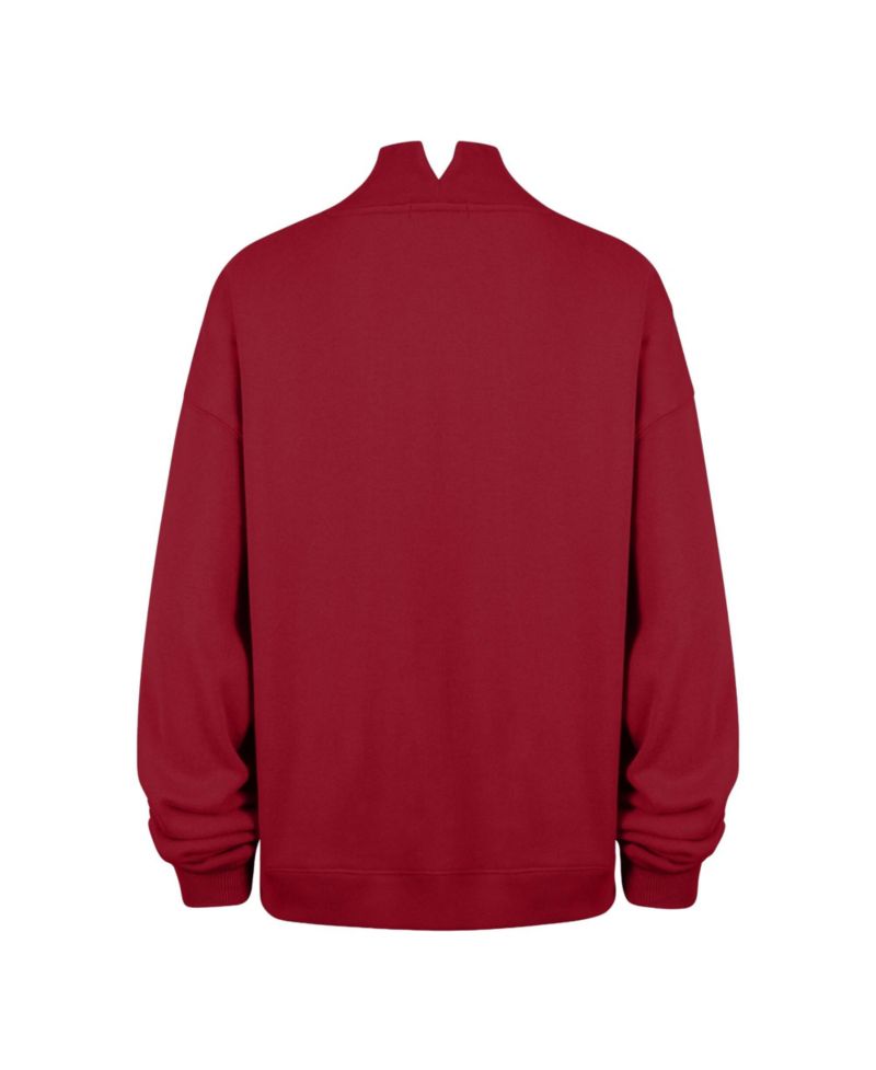 Women's '47 Garnet Florida State Seminoles Mock Neck Sweatshirt