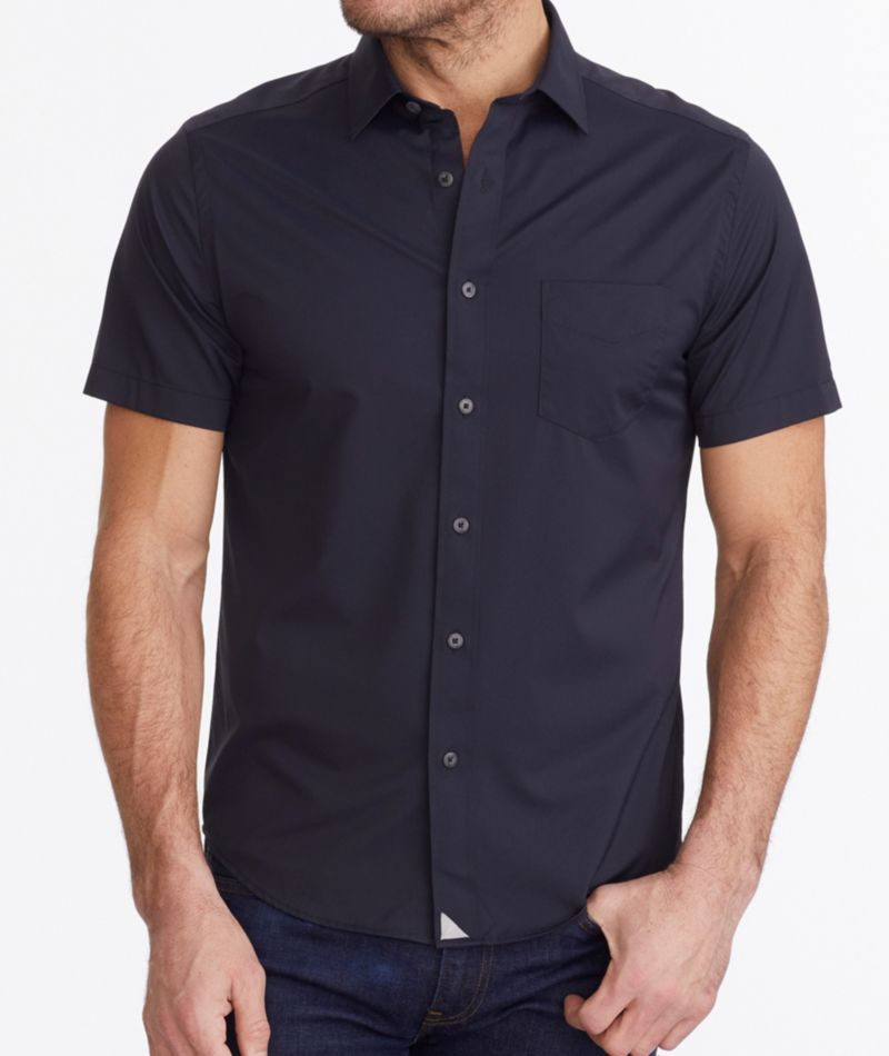 Men's Regular Fit Performance Short-Sleeve Gironde Shirt