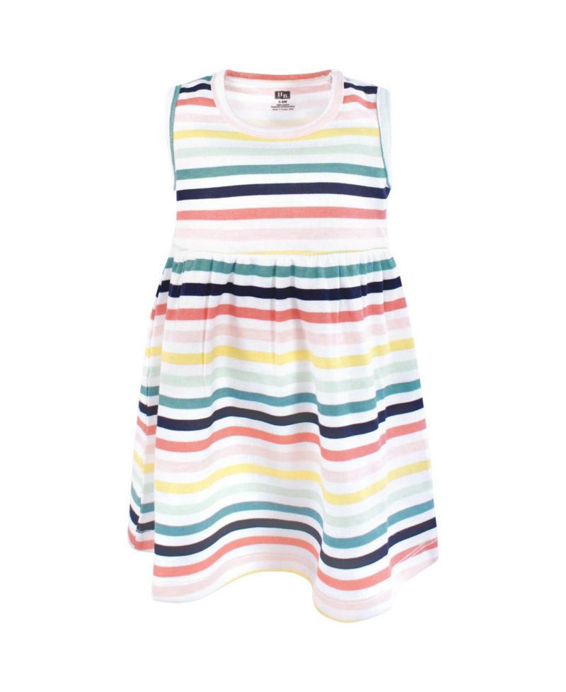 Baby Girls Hudson 0-24M Cotton Dress and Cardigan Set, Sunset Stripe