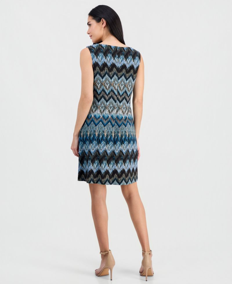 Petite Sleeveless Shift Dress