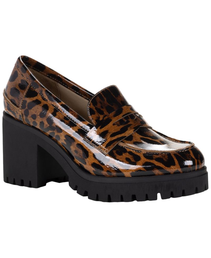 Women's Presscott Round Toe Heeled Loafers