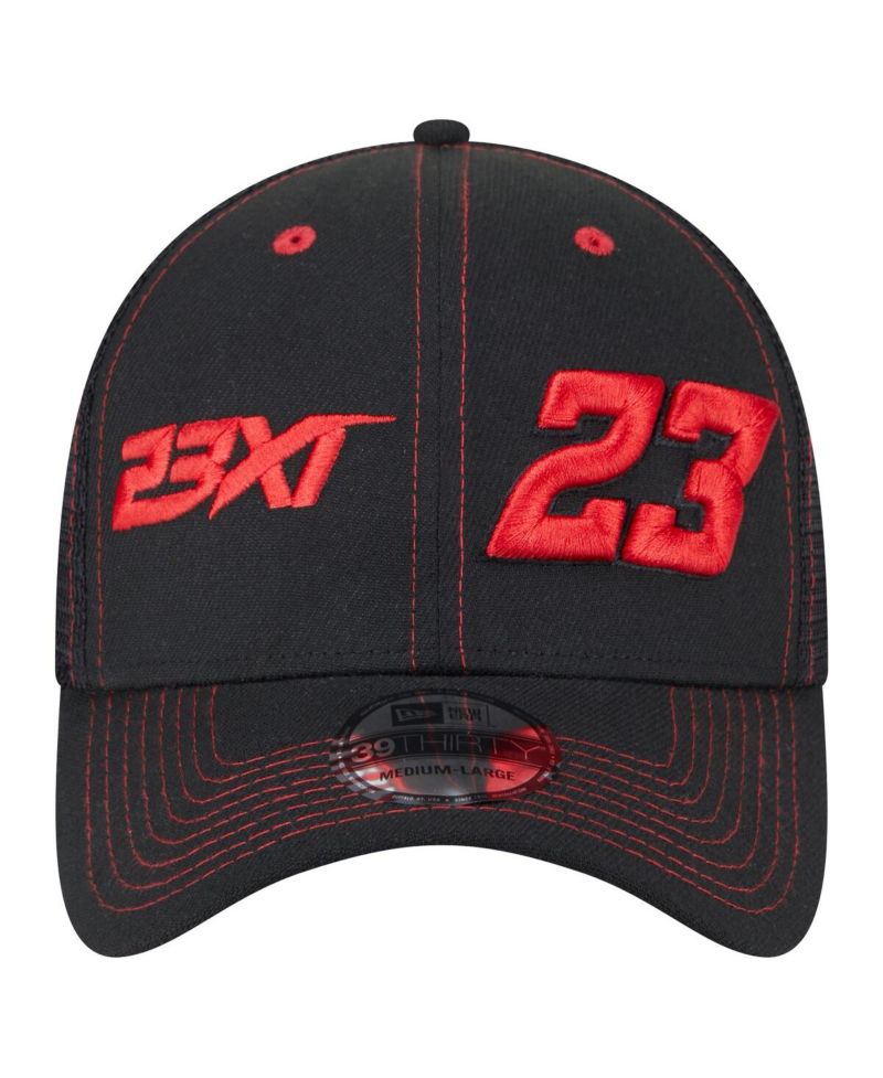 Men's Black Bubba Wallace Driver 39THIRTY Trucker Fitted Hat