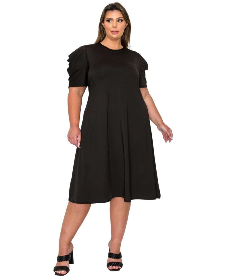 Plus Size Aleyna Flare Dress