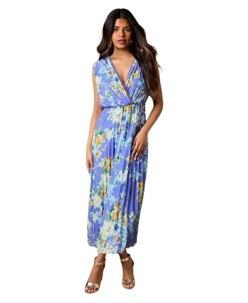 Women's Occasion Wrap Maxi Dress
