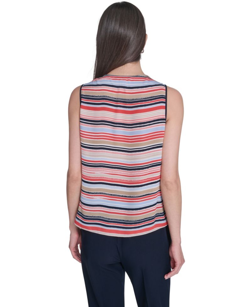 Women's Boat Neck Side-Tie Top