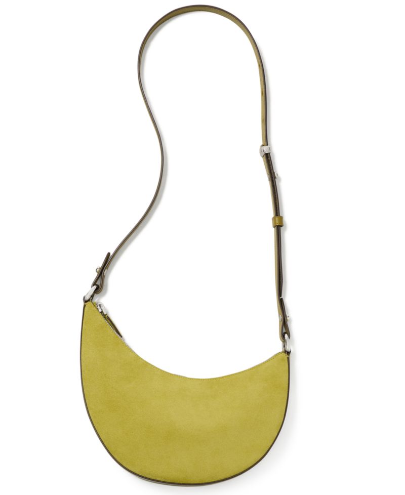 Duo Suede Small Crossbody Handbag