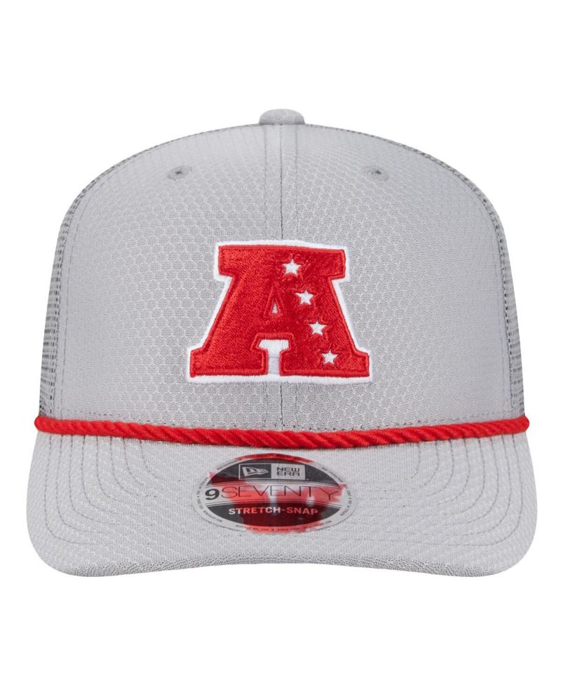 Men's Gray Buffalo Bills 2025 Pro Bowl 9SEVENTY Stretch-Snap Hat
