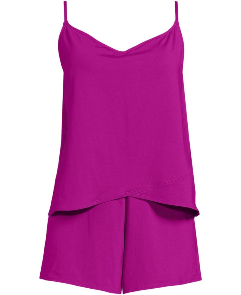 Plus Size Tulip Romper Swimsuit