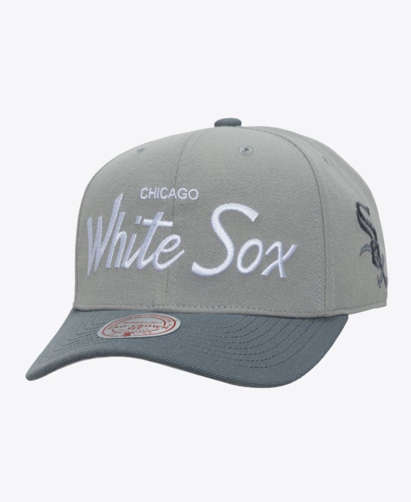 Men's Gray Chicago White Sox Thunderstorm Head Coach Pro-Crown Adjustable Hat