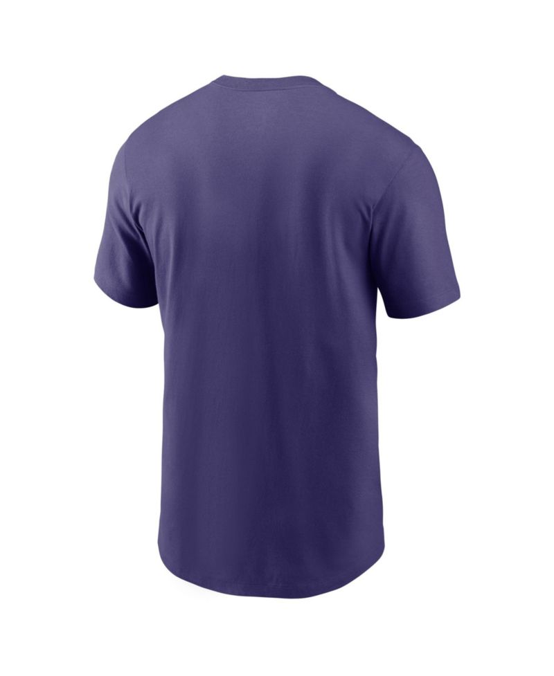 Men's Baltimore Ravens Pursuit Power Screen Print T-Shirt