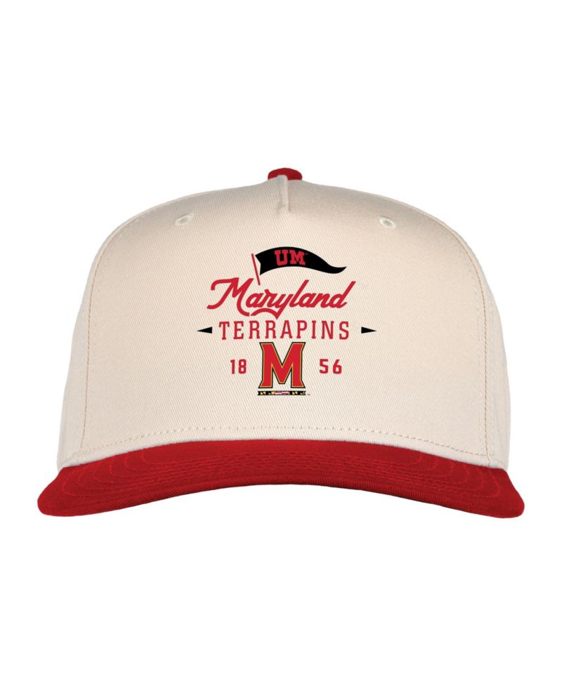 Men's and Women's Cream Maryland Terrapins The 1995 Adjustable Hat