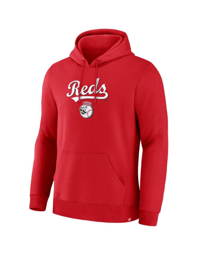 Men's Red Cincinnati Reds Lock-Up Legacy Hoodie