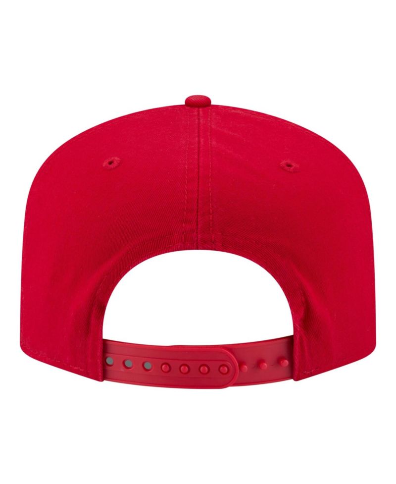 Men's Red Cincinnati Reds Stacked 19TWENTY Adjustable Hat