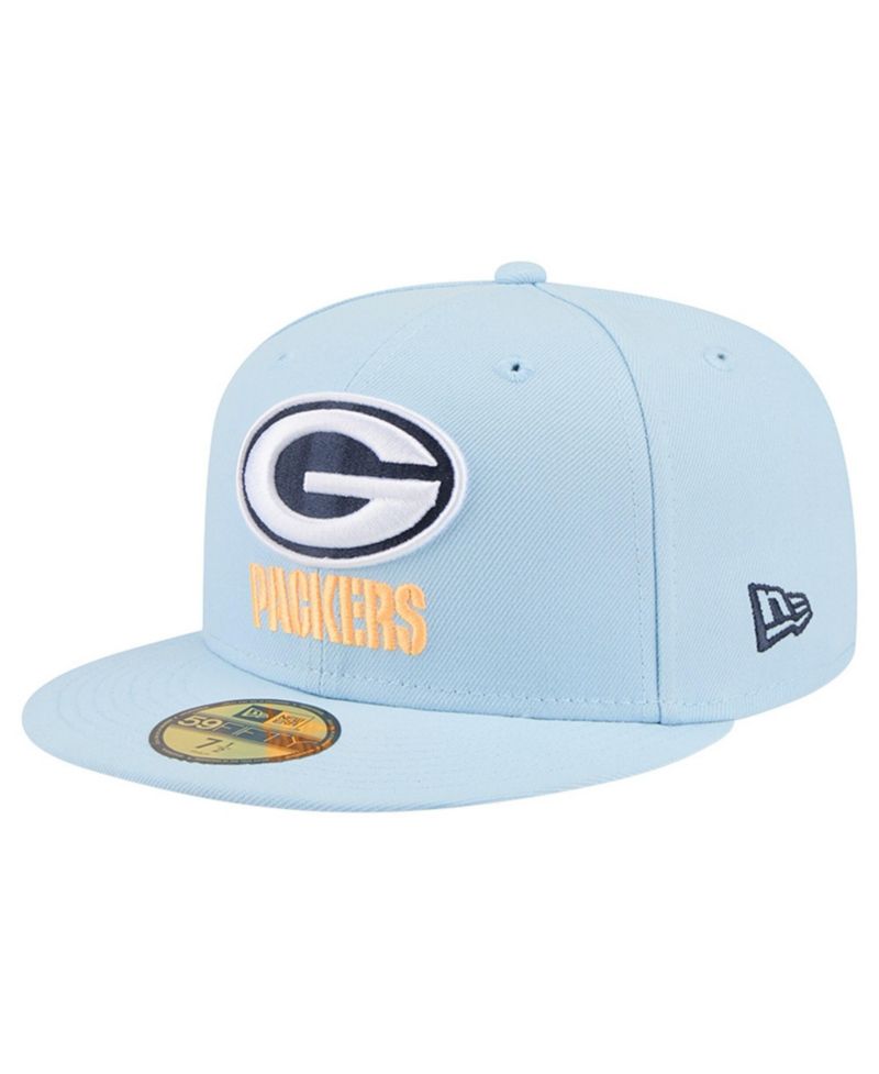 Men's Coastal Blue Green Bay Packers 59FIFTY Fitted Hat